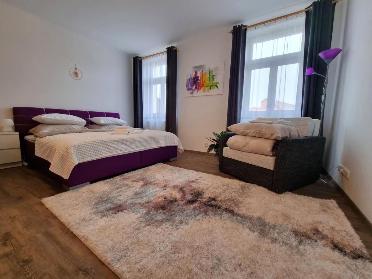 Velke Studio Na Velkem Namesti S Vybavenou Kuchyni Hradec Králové Exterior foto